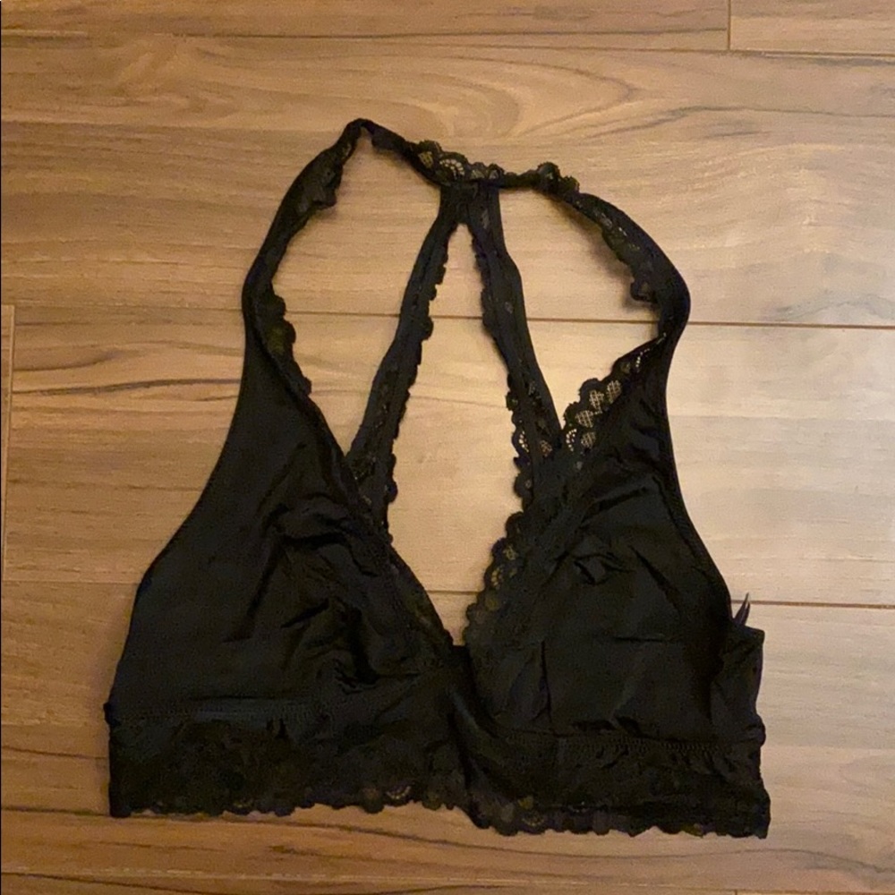 Black Aerie Bralette w Lace